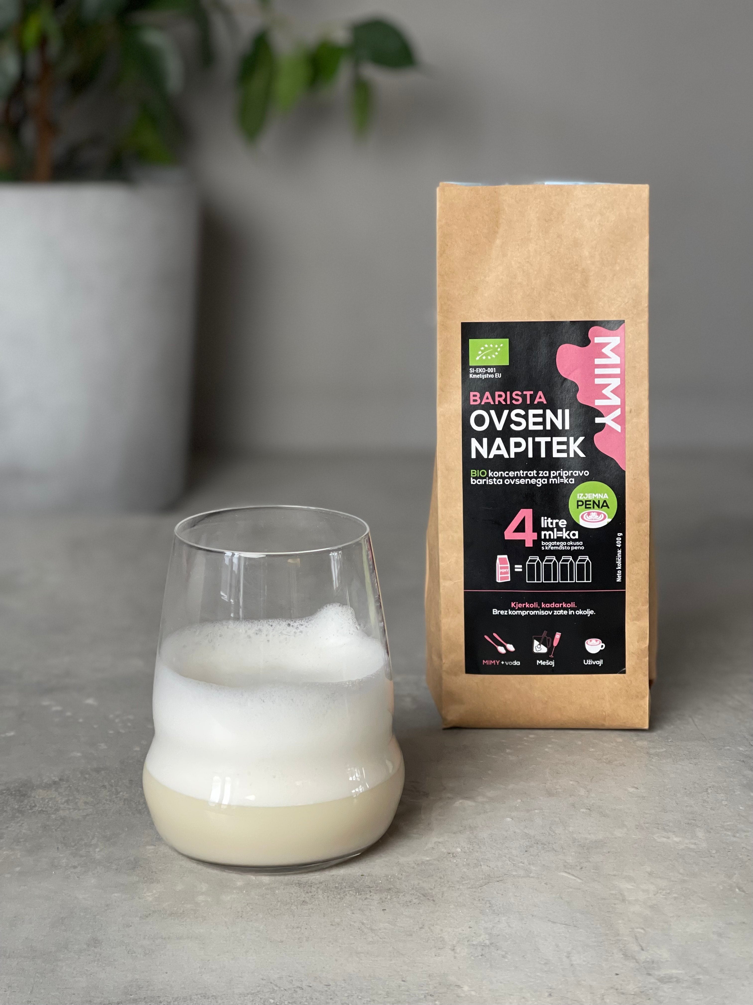 MIMY BIO Barista Ovsen napitek v prahu - poletni paketi