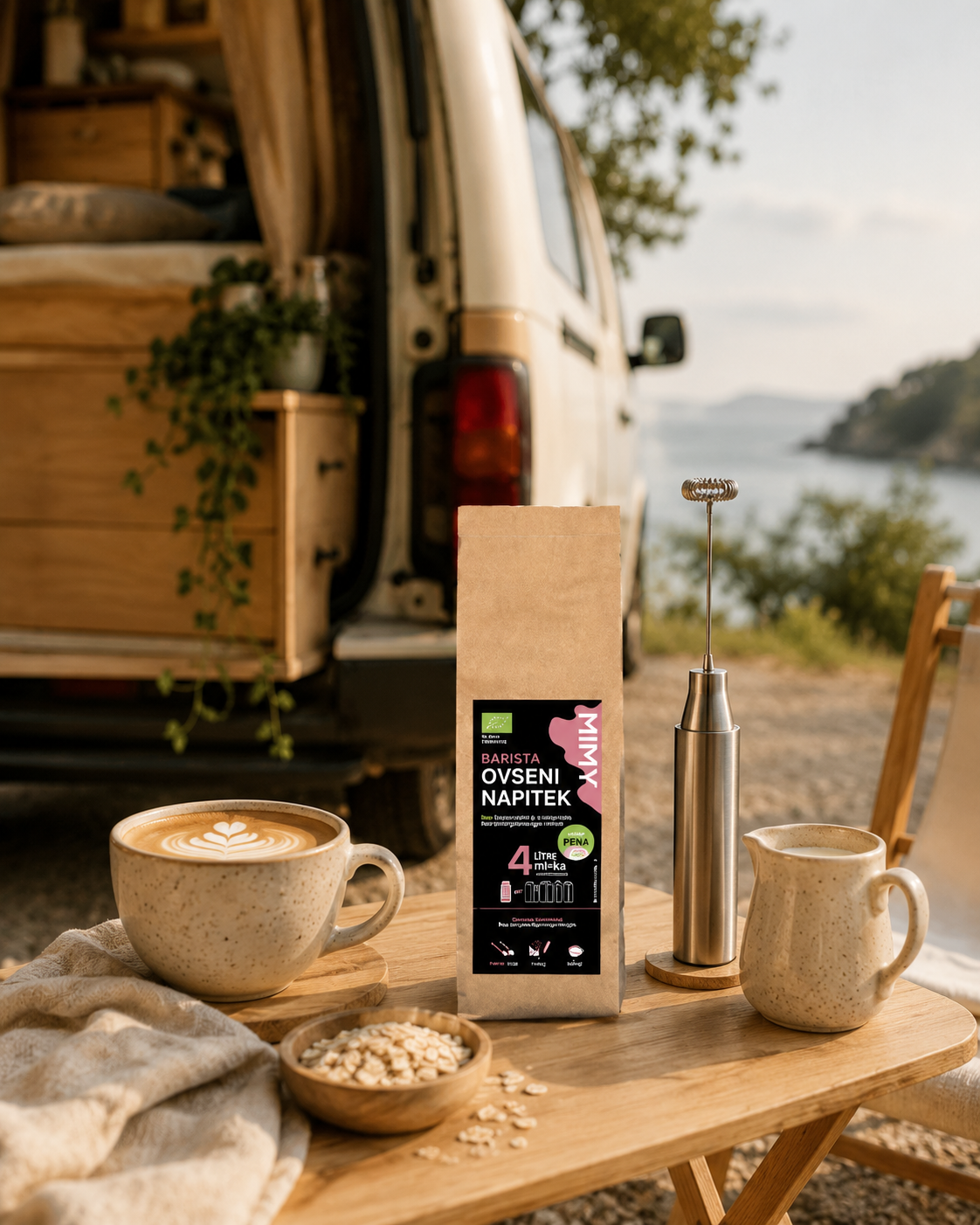 MIMY BIO Barista Ovsen napitek v prahu - poletni paketi