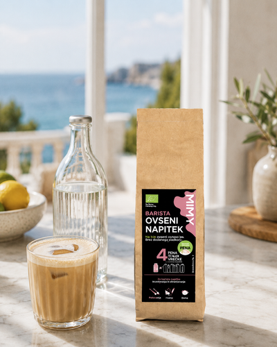 MIMY BIO Barista Ovsen napitek v prahu - poletni paketi