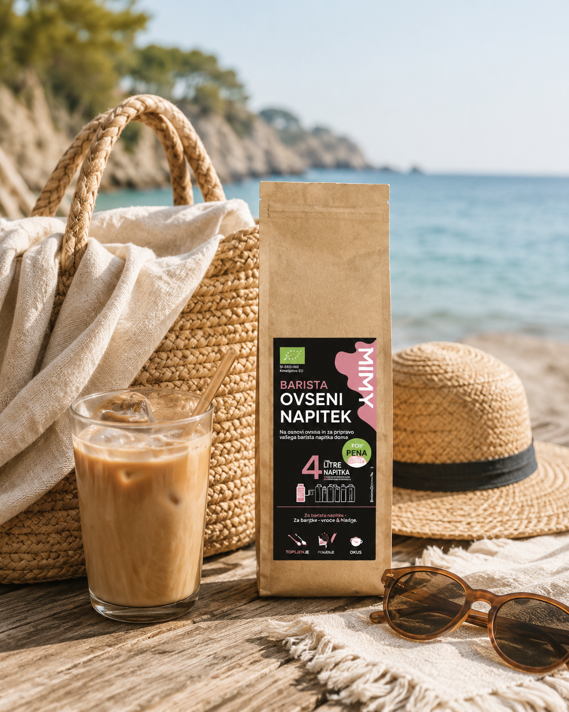 MIMY BIO Barista Ovsen napitek v prahu - poletni paketi